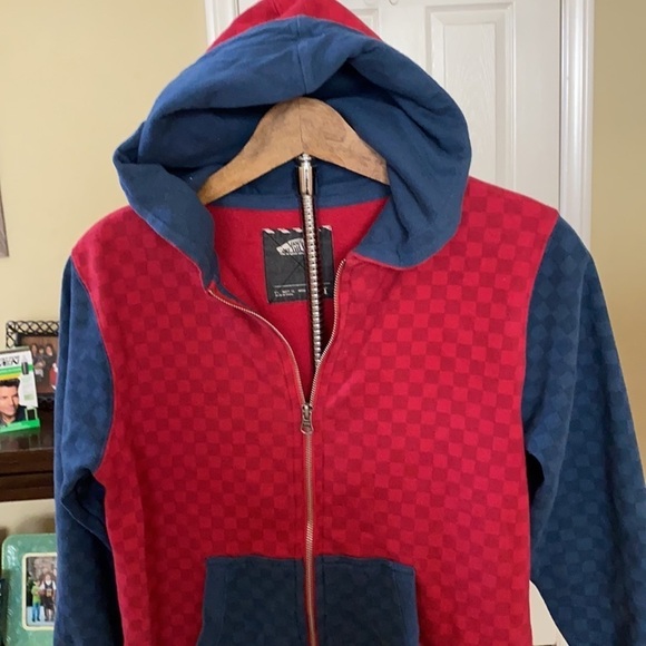 Vans Boys M full zip long sleeve hooded jacket - Picture 4 of 6